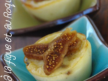 Moelleux à la figue et au Roquefort