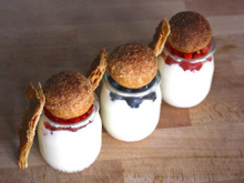 Verrines façon saint honoré