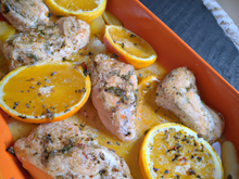 Poulet à l'orange facile