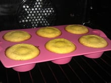 Fondants chocolat blanc -coco