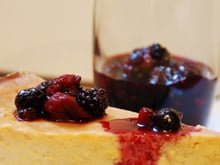 Cheesecake à la ricotta et aux fruits rouges