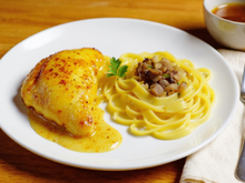 Poulet cuit à basse température