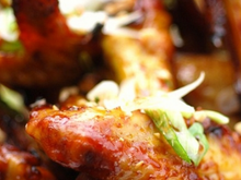 Ailes de poulet à l'asiatique