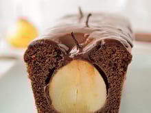 Gâteau aux poires et cacao ... et chocolat