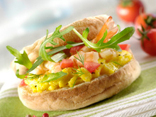 Sandwich aux crevettes