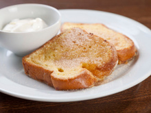 Brioche perdue à la vanille