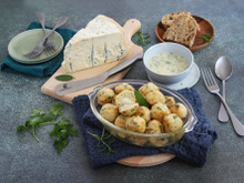 Boulettes de poulet farcies au Gorgonzola AOP