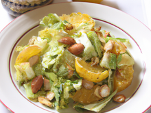 Salade de Princesse Amandine, de légumes croquants au balsamique et citron