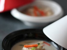 Soupe thaï au lait de coco