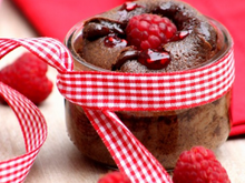 Fondant Chocolat cœœur de Framboise