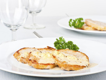 Filet de porc au Saint Agur et aux noisettes