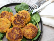 Galettes de quinoa aux carottes