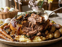 Plus tendre qu'un gigot ? Testez le rôti de porc façon agneau de 7 heures  pour Pâques