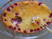 Gratin de framboises "amandine"