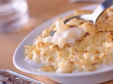 Gratin de pâtes à la crème de Philadelphia