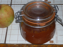 Compote de pommes vanillée