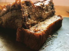 Gâteau à la banane léger