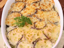 Cannelloni en aubergines au fromage à raclette RichesMonts