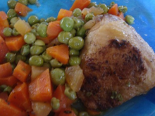 Poulet au cidre traditionnel