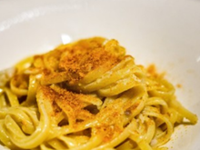 Linguine à la poudre de Poutargue