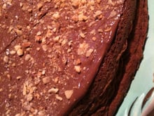 Fondant praliné glaçage nutella