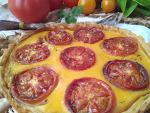 Tarte tomate-gruyère