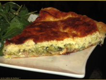 Tarte au thon, courgettes et tomates séchées