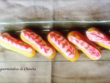 Minis éclairs à la crème pâtissière vanille et rhum
