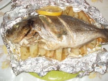 Dorade en papillote