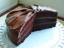 Gâteau étages au chocolat