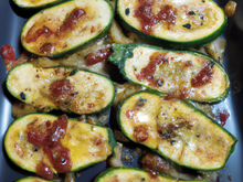 Courgettes à la mexicaine