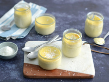 Crème dessert au lait de coco