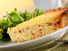 Quiche lorraine au Saint Albray