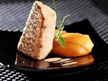 Pavé d'ombrine à la purée de patates douces