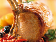 Carré de porc Bio à l'andalouse