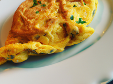 Omelette aux pâtes