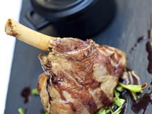 Souris d'agneau confite aux épices