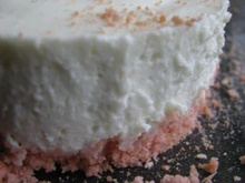 Le cheesecake à la violette