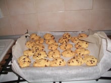 Cookies noix de coco et pépites de chocolat