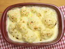 Gratin de chou-fleur au Brie Cœur de Lion