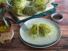 Choux farcis sans viande