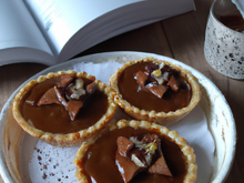 Tartelettes carambar chocolat