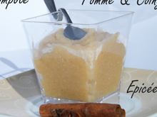 Compote pomme/coing épicée