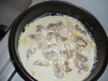 Filet mignon de porc à la crème