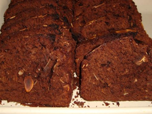 Cake chocolat et amandes grillées