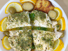 Poulet à la grecque