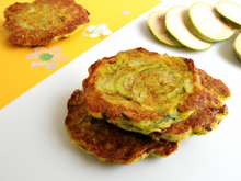 Galettes de pommes de terre et courgette