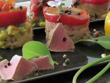 Thon aux poivrons confits