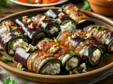 Oubliez les aubergines alla parmigiana, une diététicienne partage sa délicieuse recette de rolls d’aubergine à la ricotta !