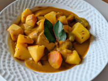 Curry de pommes de terre maison
